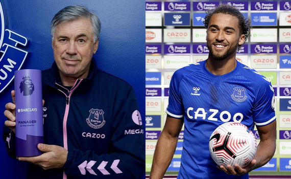 Dẫn đầu tr&ecirc;n BXH, Everton lập c&uacute; đ&uacute;p giải thưởng ở Premier League