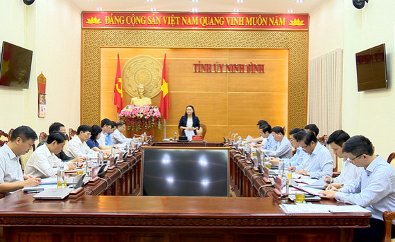 Hội nghị Ban Thường vụ Tỉnh ủy