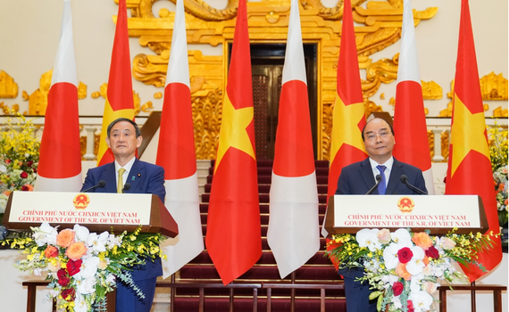 Thủ tướng Nhật Bản: "Việt Nam l&agrave; nước th&iacute;ch hợp nhất để t&ocirc;i thăm đầu ti&ecirc;n"