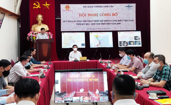 Bộ GTVT c&ocirc;ng bố quy hoạch tổng thể ph&aacute;t triển hệ thống cảng biển Việt Nam thời kỳ 2021-2030