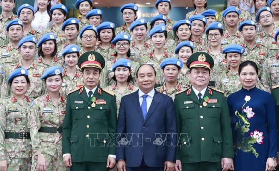 Chủ tịch nước: Ho&agrave;n th&agrave;nh xuất sắc vai tr&ograve; &ldquo;Sứ giả h&ograve;a b&igrave;nh&rdquo; của Việt Nam