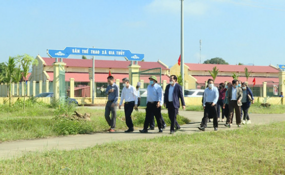 Thẩm định c&aacute;c x&atilde; đạt chuẩn NTM v&agrave; NTM n&acirc;ng cao tại Nho Quan, TP Ninh B&igrave;nh