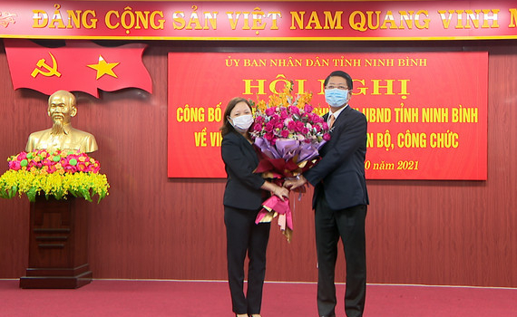 C&ocirc;ng bố Quyết định bổ nhiệm Ph&oacute; Gi&aacute;m đốc Sở T&agrave;i ch&iacute;nh