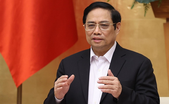 Thủ tướng chủ tr&igrave; họp trực tuyến to&agrave;n quốc b&agrave;n giải ph&aacute;p ph&ograve;ng, chống dịch v&agrave; phục hồi ph&aacute;t triển kinh tế - x&atilde; hội