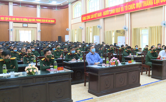 Đảng ủy Qu&acirc;n sự tỉnh bồi dưỡng cập nhật kiến thức cho c&aacute;n bộ năm 2021