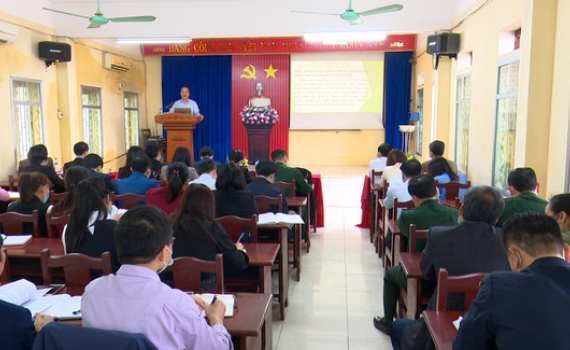 Tập huấn nghiệp vụ kiểm tra, gi&aacute;m s&aacute;t v&agrave; thi h&agrave;nh kỷ luật trong Đảng