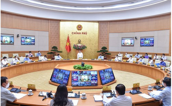 Nghị quyết phi&ecirc;n họp Ch&iacute;nh phủ thường kỳ th&aacute;ng 9/2021