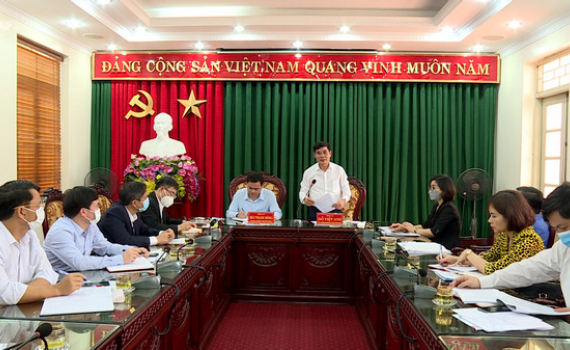 Gi&aacute;m s&aacute;t việc thực hiện Quy định 124 của Ban B&iacute; thư tại TP Tam Điệp