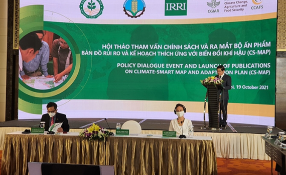 Ra mắt Bản đồ rủi ro v&agrave; tham vấn t&iacute;ch hợp v&agrave;o ph&aacute;t triển n&ocirc;ng nghiệp
