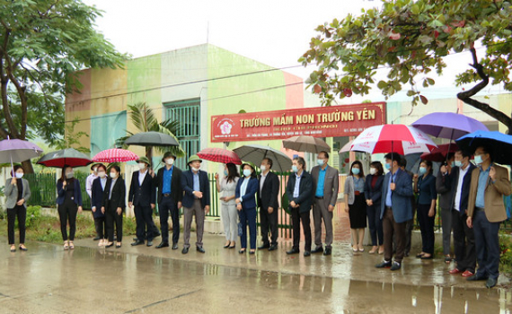 Khảo s&aacute;t x&acirc;y dựng m&ocirc; h&igrave;nh điểm "D&acirc;n vận kh&eacute;o" tại x&atilde; Trường Y&ecirc;n