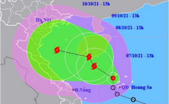 Tin &aacute;p thấp nhiệt đới tr&ecirc;n Biển Đ&ocirc;ng v&agrave; c&aacute;c chỉ đạo ứng ph&oacute;