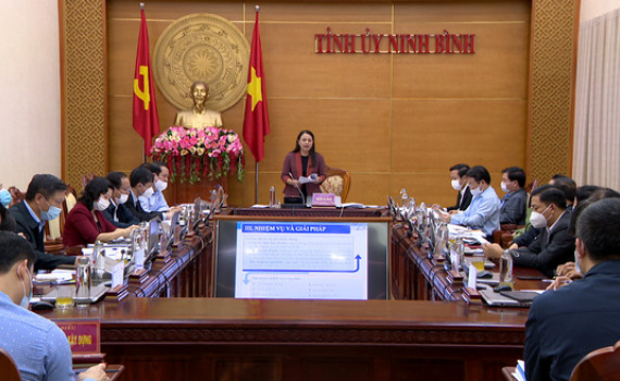 Hội nghị Ban Thường vụ Tỉnh ủy ng&agrave;y 18/10/2021