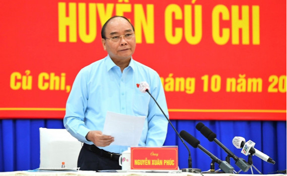 Chủ tịch nước Nguyễn Xu&acirc;n Ph&uacute;c: Huyện Củ Chi kh&ocirc;ng được để lỡ cơ hội ph&aacute;t triển