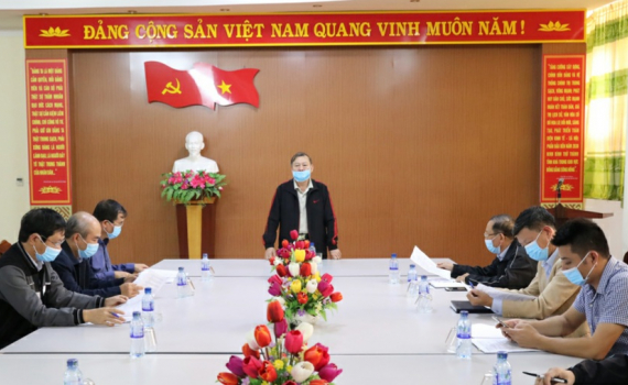Họp Ban Tổ chức Giải quần vợt c&aacute;c c&acirc;u lạc bộ tỉnh Ninh B&igrave;nh lần thứ XV