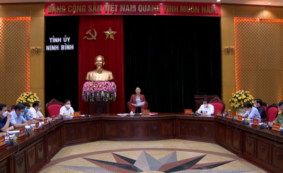 Giao ban c&ocirc;ng t&aacute;c nội ch&iacute;nh, ph&ograve;ng chống tham nhũng, cải c&aacute;ch tư ph&aacute;p v&agrave; c&ocirc;ng t&aacute;c t&ocirc;n gi&aacute;o