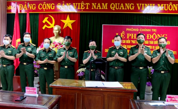 Ph&aacute;t động đợt thi đua cao điểm ch&agrave;o mừng kỷ niệm 75 năm Ng&agrave;y To&agrave;n quốc kh&aacute;ng chiến
