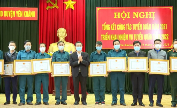 Y&ecirc;n Kh&aacute;nh triển khai c&ocirc;ng t&aacute;c tuyển qu&acirc;n năm 2022