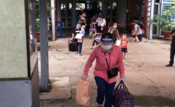 Tiếp tục triển khai đ&oacute;n người d&acirc;n Ninh B&igrave;nh từ TP. HCM, B&igrave;nh Dương, Đồng Nai về qu&ecirc;