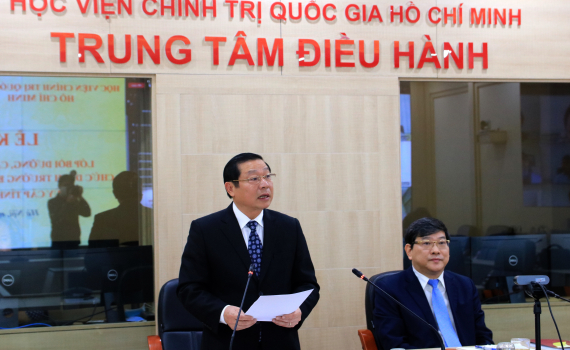 Khai giảng Lớp bồi dưỡng, cập nhật kiến thức d&agrave;nh cho chức danh Trưởng ban, Ph&oacute; Trưởng ban Ban Tuy&ecirc;n gi&aacute;o Tỉnh ủy, Th&agrave;nh ủy năm 2021