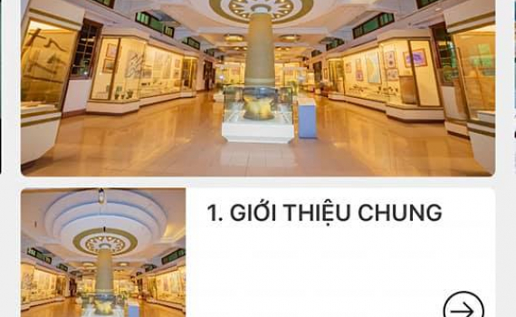 Bảo t&agrave;ng Lịch sử Quốc gia ứng dụng thuyết minh tự động 