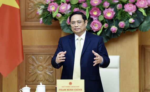 Thủ tướng Phạm Minh Ch&iacute;nh tiếp Đại diện c&aacute;c tổ chức của LHQ tại Việt Nam