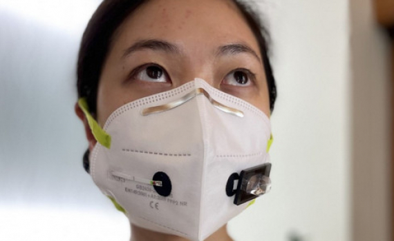 S&aacute;ng chế đột ph&aacute;: Khẩu trang c&oacute; khả năng ph&aacute;t hiện SARS-CoV-2