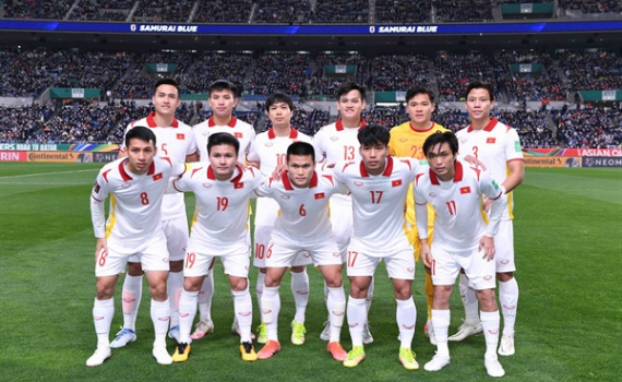 Tuyển Việt Nam đ&aacute; Asian Cup 2023 ở Qatar