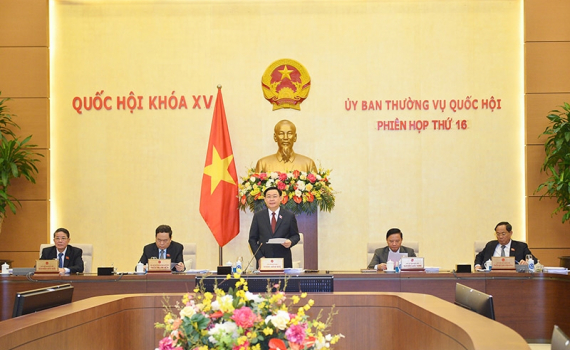 Khai mạc Phi&ecirc;n họp thứ 16 của Ủy ban Thường vụ Quốc hội
