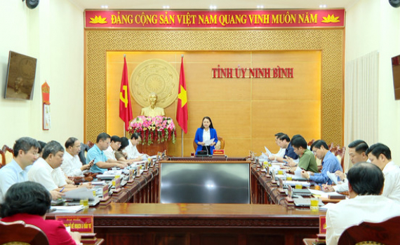 Hội nghị Ban Thường vụ Tỉnh ủy ng&agrave;y 14/10/2022