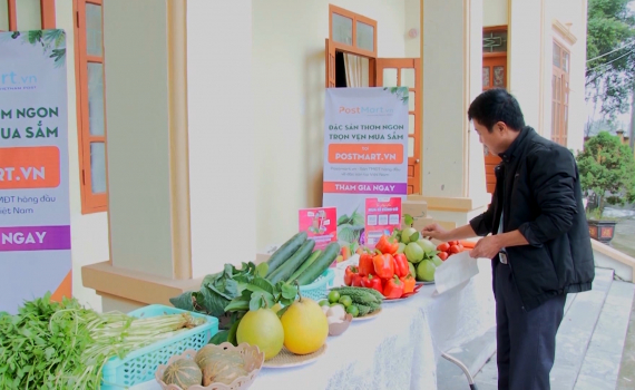 Ninh B&igrave;nh hỗ trợ đưa n&ocirc;ng sản l&ecirc;n s&agrave;n thương mại điện tử