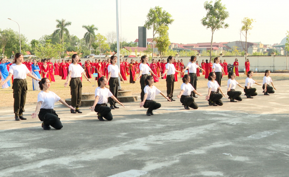 Hội thi D&acirc;n vũ thể thao huyện Hoa Lư