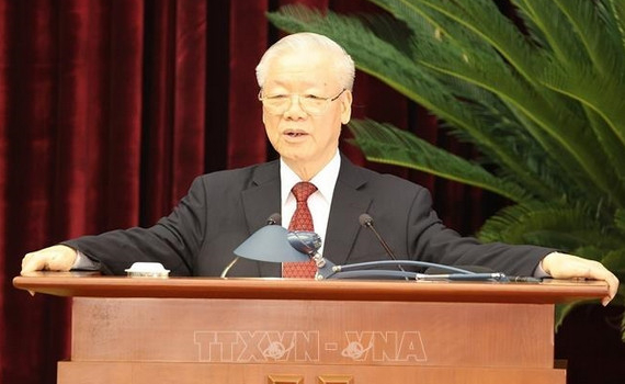 Bế mạc Hội nghị lần thứ s&aacute;u Ban Chấp h&agrave;nh Trung ương Đảng kh&oacute;a XIII
