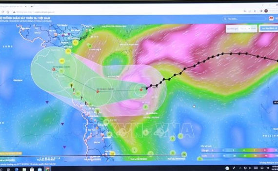 B&atilde;o số 6 c&oacute; xu hướng giảm cường độ