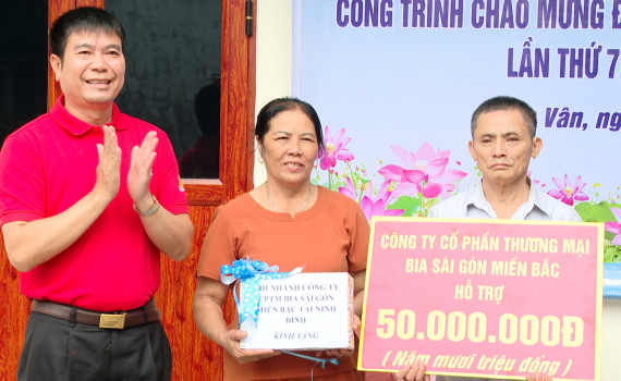 Kh&aacute;nh th&agrave;nh nh&agrave; t&igrave;nh nghĩa tại x&atilde; Ninh V&acirc;n