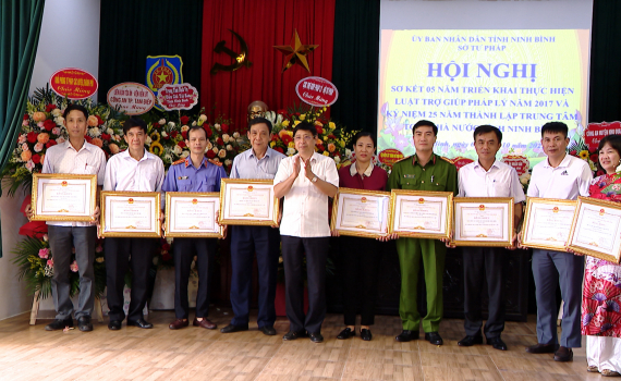 Sơ kết 5 năm thực hiện Luật Trợ gi&uacute;p ph&aacute;p l&yacute;