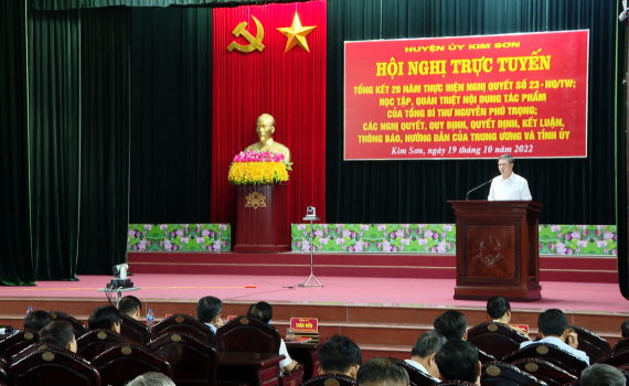 Huyện Kim Sơn học tập, qu&aacute;n triệt một số nghị quyết, văn bản của Đảng