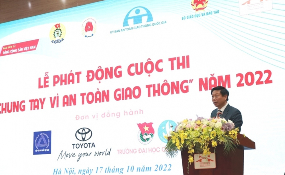 Ph&aacute;t động Cuộc thi &ldquo;Chung tay v&igrave; an to&agrave;n giao th&ocirc;ng&rdquo; năm 2022