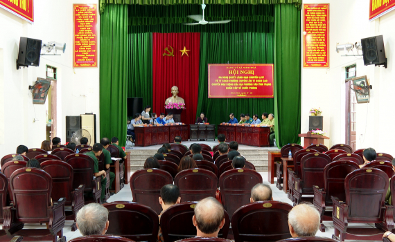 Hoa Lư diễn tập chiến đấu cấp x&atilde; trong khu vực ph&ograve;ng thủ