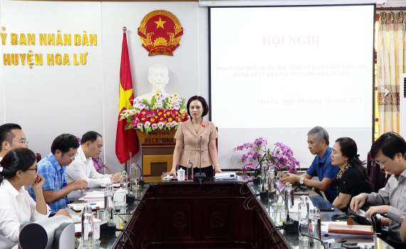 Khảo s&aacute;t thi h&agrave;nh Luật Đất đai 2013 tại Hoa Lư, Y&ecirc;n Kh&aacute;nh