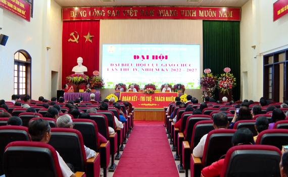 Đại hội đại biểu Hội Cựu gi&aacute;o chức th&agrave;nh phố Ninh B&igrave;nh, nhiệm kỳ 2022-2027