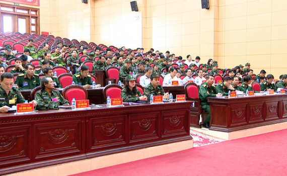 Khai mạc Diễn tập khu vực ph&ograve;ng thủ huyện Gia Viễn năm 2022