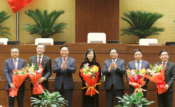 Kỳ họp thứ Tư, Quốc hội Kh&oacute;a XV: Bầu &ocirc;ng Ng&ocirc; Văn Tuấn giữ chức Tổng Kiểm to&aacute;n nh&agrave; nước, ph&ecirc; chuẩn &ocirc;ng Nguyễn Văn Thắng giữ chức Bộ trưởng Bộ Giao th&ocirc;ng Vận tải, b&agrave; Đ&agrave;o Hồng Lan giữ chức Bộ trưởng Bộ Y tế