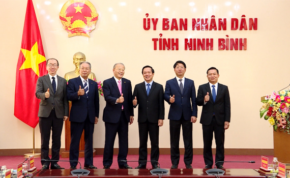Th&uacute;c đẩy hợp t&aacute;c, đầu tư giữa tỉnh Ninh B&igrave;nh v&agrave; TP. Saiki (Nhật Bản)