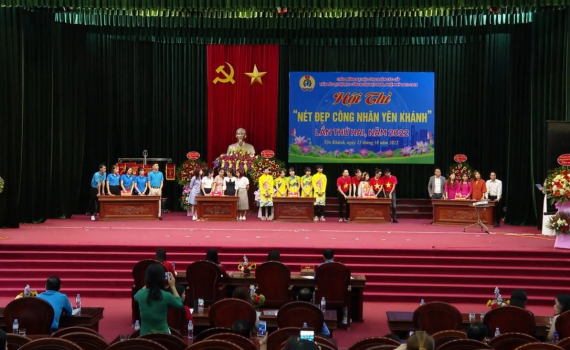 Hội thi &ldquo;N&eacute;t đẹp c&ocirc;ng nh&acirc;n Y&ecirc;n Kh&aacute;nh&rdquo; lần thứ II, năm 2022