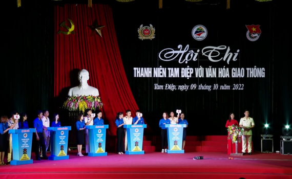Hội thi &ldquo;Thanh ni&ecirc;n Tam Điệp với văn ho&aacute; giao th&ocirc;ng&rdquo;