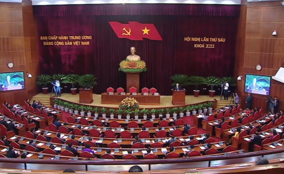 Bế mạc Hội nghị lần thứ s&aacute;u, Ban Chấp h&agrave;nh Trung ương Đảng kh&oacute;a XIII