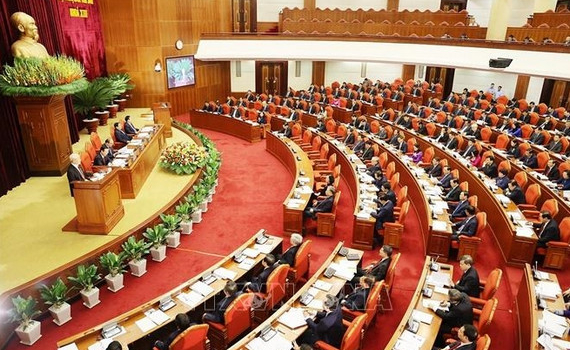 Ng&agrave;y l&agrave;m việc thứ nhất Hội nghị Trung ương 6 kh&oacute;a XIII: Khai trừ Đảng B&iacute; thư Tỉnh ủy Hải Dương Phạm Xu&acirc;n Thăng