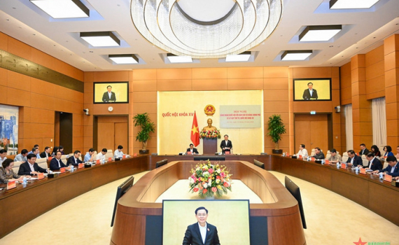 Đảng Đo&agrave;n Quốc hội v&agrave; Ban C&aacute;n sự Đảng Ch&iacute;nh phủ họp chuẩn bị Kỳ họp thứ 4 của Quốc hội