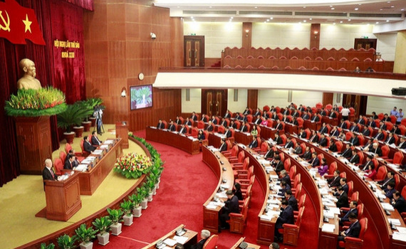 Ng&agrave;y l&agrave;m việc thứ s&aacute;u, Hội nghị Trung ương 6, kh&oacute;a XIII: Cho &yacute; kiến về kinh tế - x&atilde; hội, ng&acirc;n s&aacute;ch nh&agrave; nước