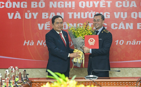 C&ocirc;ng bố Nghị quyết của Quốc hội bầu Tổng Kiểm to&aacute;n Nh&agrave; nước
